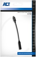 Adapter ACT USB-C naar 3.5mm audio jack 0.1 meter-2