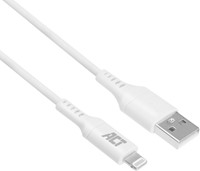 Kabel ACT USB 2.0 naar Lightning laad -en data 2 meter