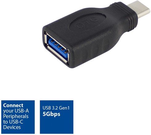 Adapter ACT USB-C naar USB-A USB 3.2 Gen.1-3