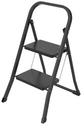 Huishoudtrap BRASQ 2 treden SL200 zwart