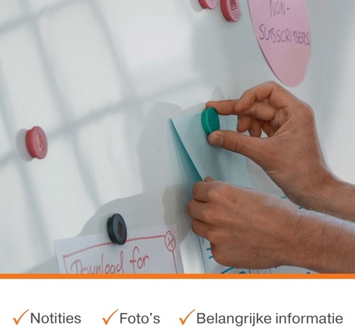 Whiteboard Nobo Premium Plus 120x180cm staal-11