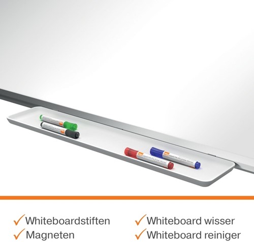 Whiteboard Nobo Premium Plus 120x180cm staal-9