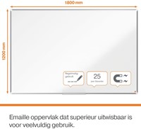 Whiteboard Nobo Premium Plus 120x180cm emaille-2