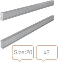 T-kaart wandgeleiders Nobo maat 20 2 stuks-3