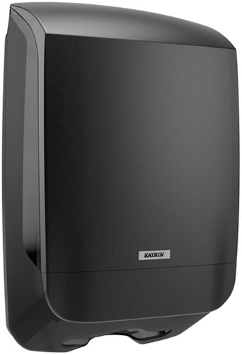 Handdoekdispenser Katrin medium zwart 77434-3