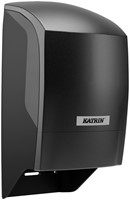 Toiletpapierdispenser Katrin systeemrol duo zwart 77519-3