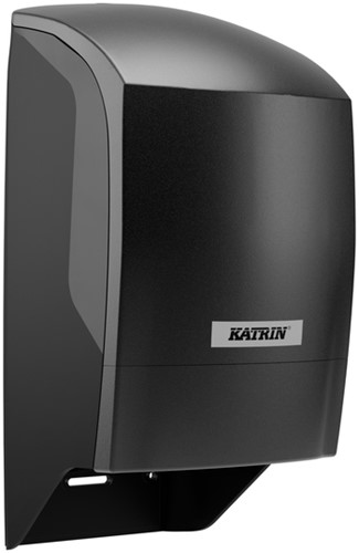 Toiletpapierdispenser Katrin systeemrol duo zwart 77519-3