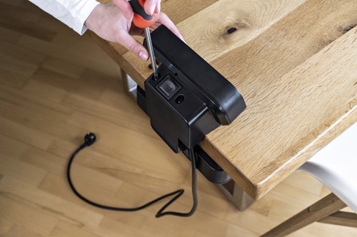 Stekkerdoos Brennenstuhl bureau Estilo 10vdig incl 1 USB C, 1 USB A, 2m zi/zw-3