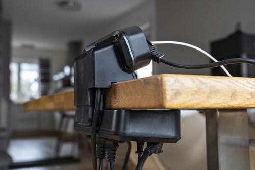 Stekkerdoos Brennenstuhl bureau Estilo 10 voudig inclusief 1 USB C, 1 USB A, 2 meter zilver/zwart-6