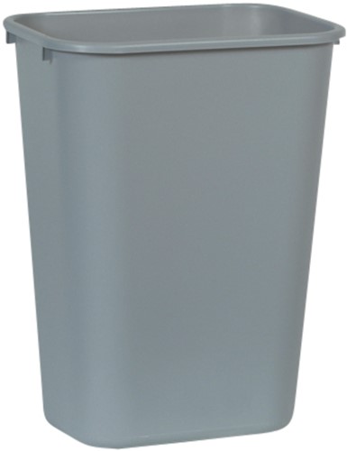 Afvalbak Rubbermaid groot 39 liter grijs