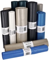 Afvalzak Cleaninq 65/25x140cm LDPE recycled T70 240L blauw rol à 10 stuks-2