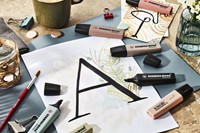 Markeerstift STABILO Boss 70/6 nature colors etui à 6 stuks-1