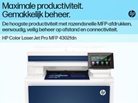 Multifunctional Laser printer HP Color LaserJet 4302fdn-3