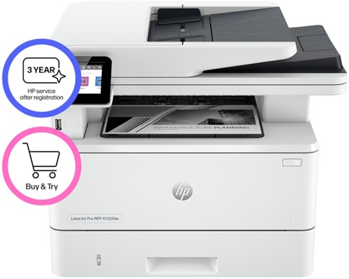Multifunctional Laser printer HP laserjet 4102fdw-4