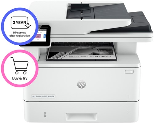 Multifunctional Laser printer HP laserjet 4102dw-2