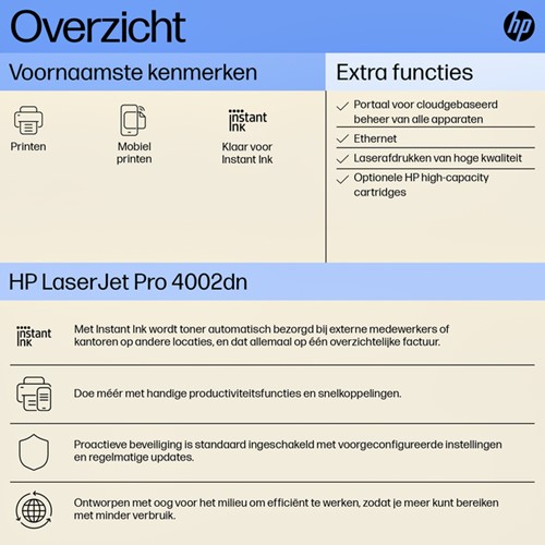 Printer laser HP LaserJet 4002dn-2