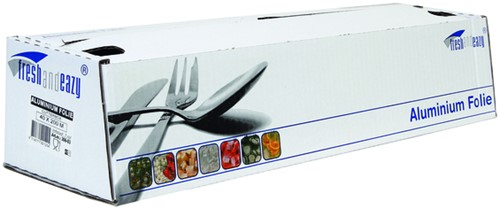 Aluminiumfolie IEZZY 40cmx200m 11mu