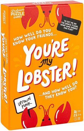 Kaartspel You're My Lobster party
