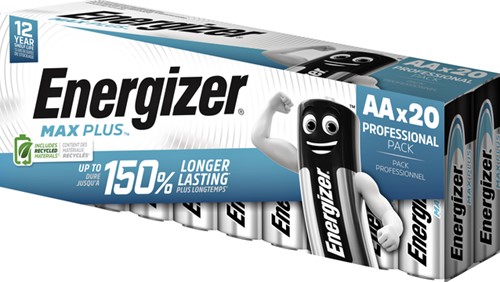 Batterij Energizer Max Plus 20x AA alkaline