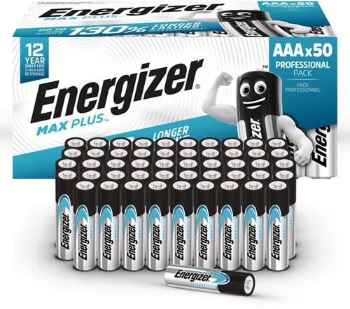 Batterij Energizer Max Plus 50x AAA alkaline-2
