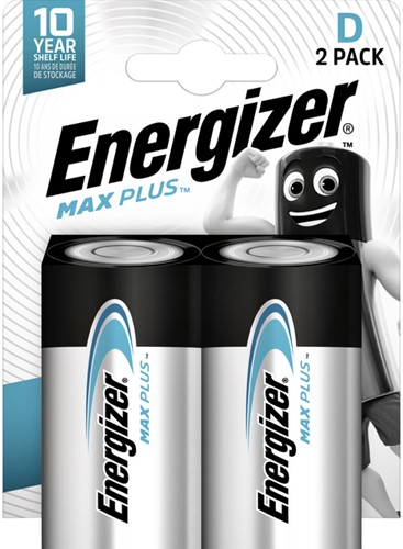 Batterij Energizer Max Plus 2xD alkaline