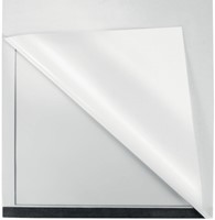 Infokader Nobo zelfklevend A4 zilver 2 stuks-3