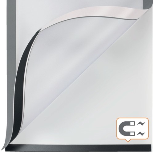 Infokader Nobo zelfklevend A4 zilver 2 stuks-9