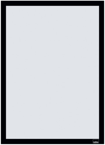 Infokader Nobo zelfklevend A3 zwart 2 stuks