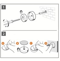 Whiteboard Nobo frameloos modulair 45x45cm-10
