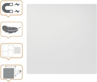 Whiteboard Nobo frameloos modulair 45x45cm-7