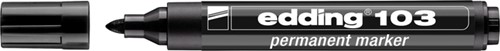 Viltstift edding 103 rond medium zwart