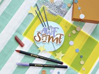 Fineliner edding 1200 fijn glitter assorti set à 5 stuks-3