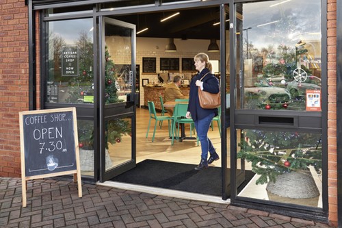 Inloopmat Green-Horse Indoor Pro 85x150cm zwart-1