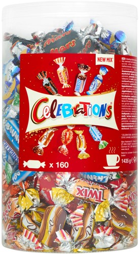 Chocolade Celebrations koker 1435gr