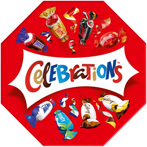Chocolade Celebrations doos 385gr