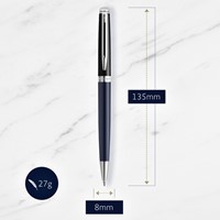 Balpen Waterman Hémisphère Colour Blocking black en blue CT medium-2