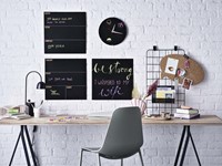 Krijtstift edding 4085 by Securit rond 1-2mm mtl assorti blister à 4st-7