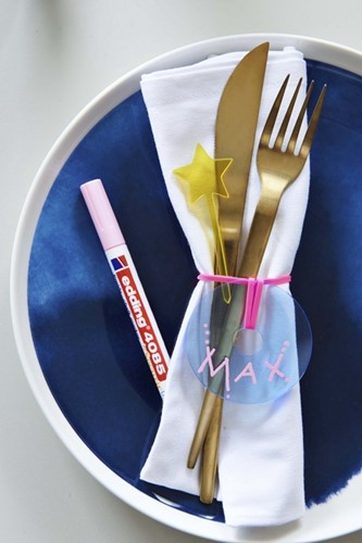 Krijtstift edding 4085 by Securit rond 1-2mm mtl assorti blister à 4st-8