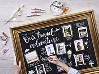 Krijtstift edding 4085 by Securit rond 1-2mm mtl assorti blister à 4st-1