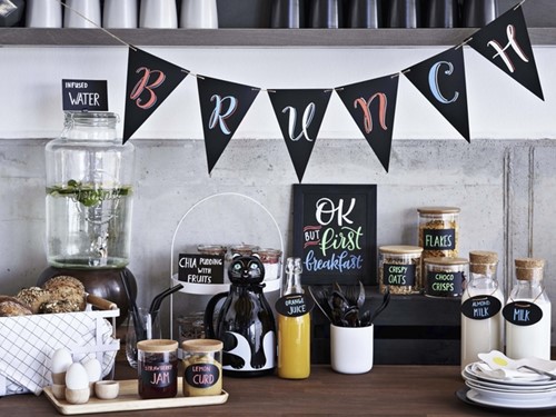 Krijtstift edding 4085 by Securit rond 1-2mm mtl assorti blister à 4st-3