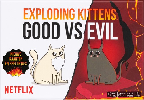 Kaartspel Exploding Kittens good vs evil-2
