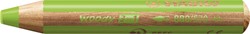 Kleurpotloden STABILO 880 woody 3 in 1 multitalent lichtgroen