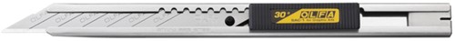 Snijmes Olfa SAC-1 9mm met metalen houder blister à 1 stuk-3