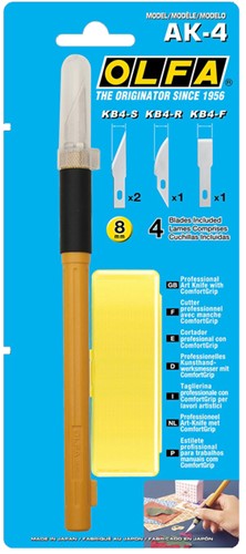 Precisiesnijmes Olfa AK-4 Pro blister à 1 stuk