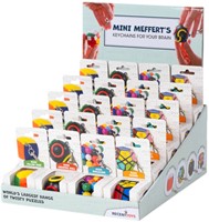 Meffert mini keychain display 20 stuks