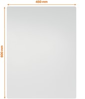 Whiteboard Nobo frameloos modulair magnetisch 60x45cm-1