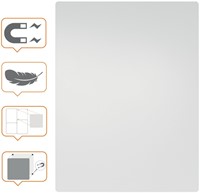 Whiteboard Nobo frameloos modulair magnetisch 60x45cm-2