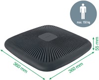 Wiebelkussen Leitz Ergo donkergrijs-1