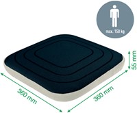 Wiebelkussen Leitz Ergo met stoffen hoes-1