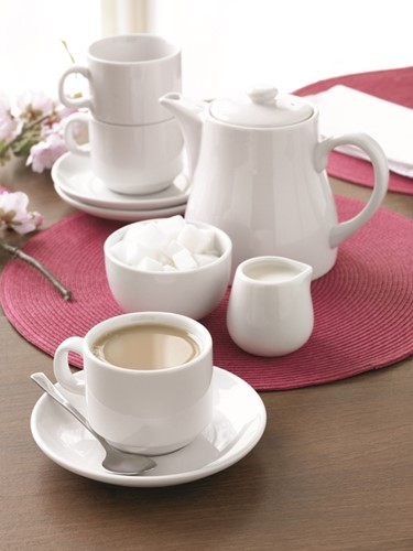 Theekop Olympia Whiteware 200 ml doos 12 stuks wit-3